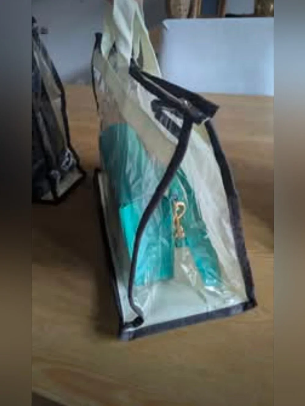 3 Piece Vercord clear handbag storage organizers